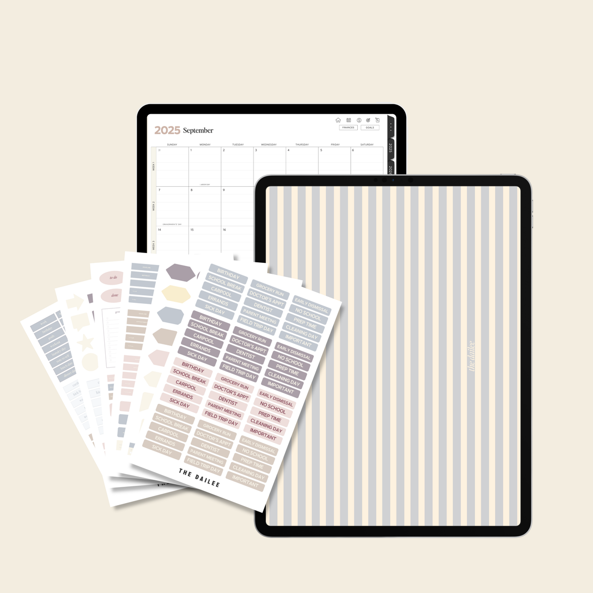 2025 Digital Planner Bundle for Moms